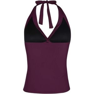swimsuit for Women Tummy Control Sexy V Neck Halter small